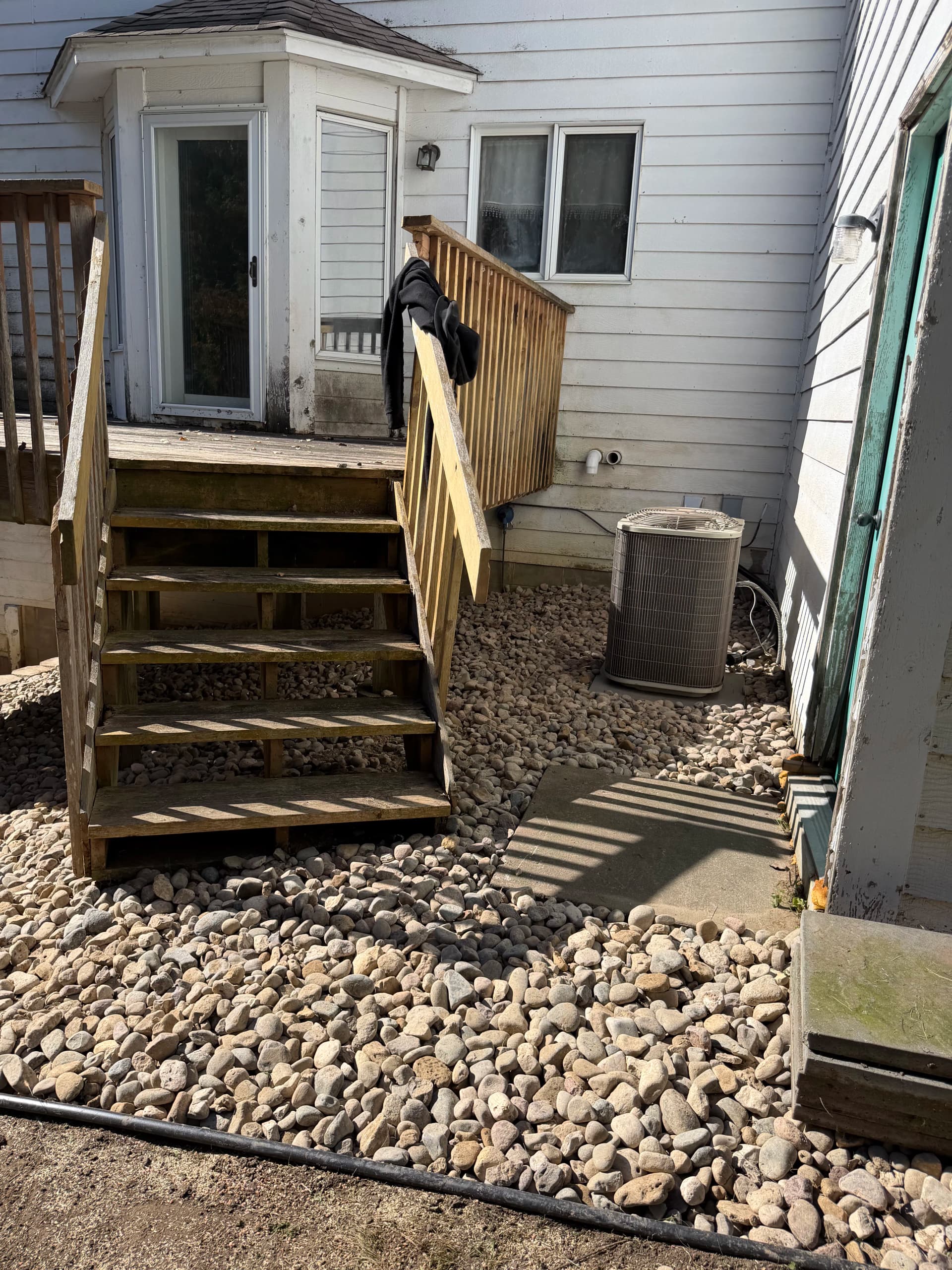 Gallery photos for Deck Area Drainage Fix and Rock Landscaping Done Right: Image #7