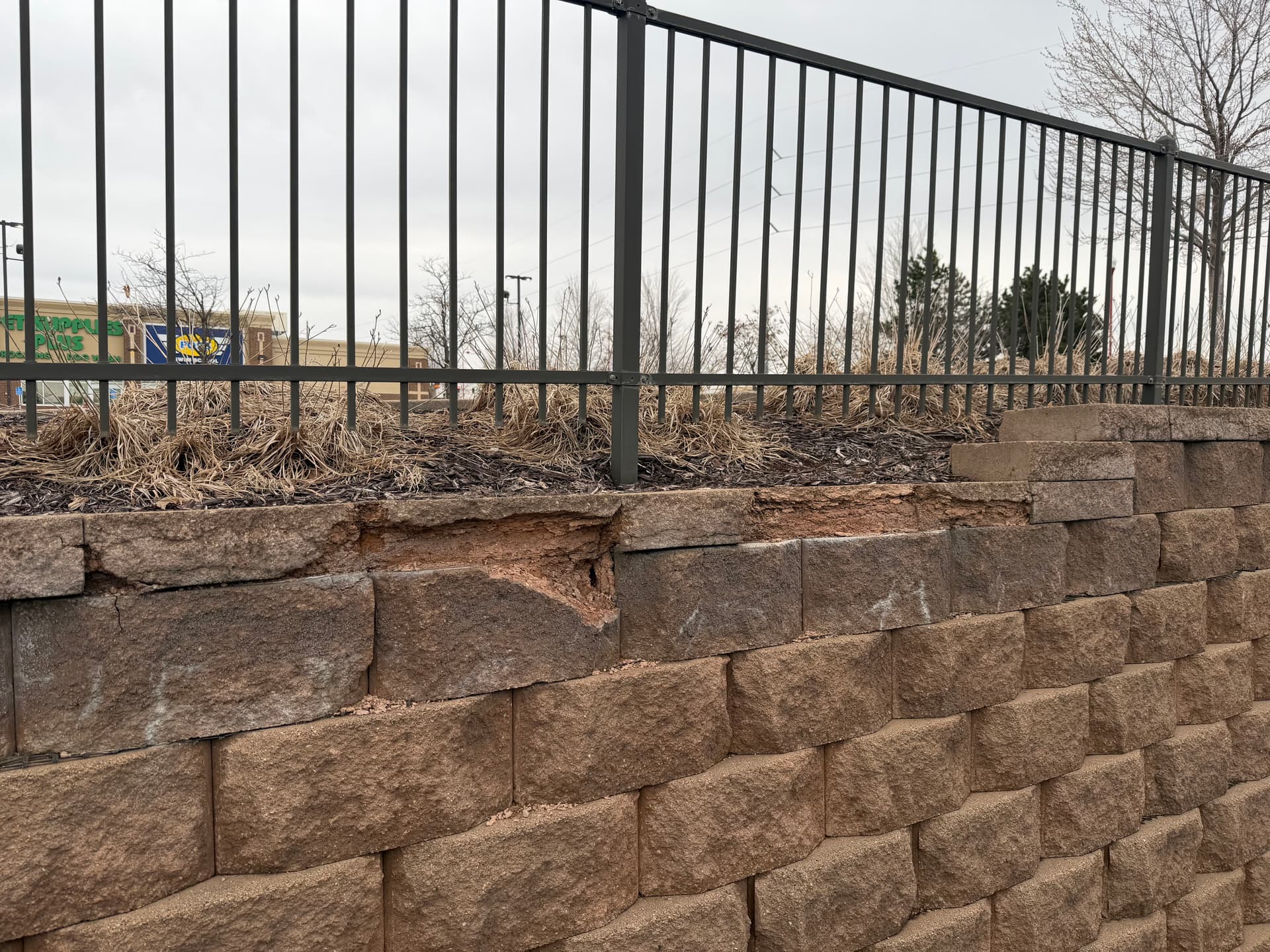 Gallery photos for Crumbling Retaining Wall Rebuilt Solid From the Ground Up: Image #4