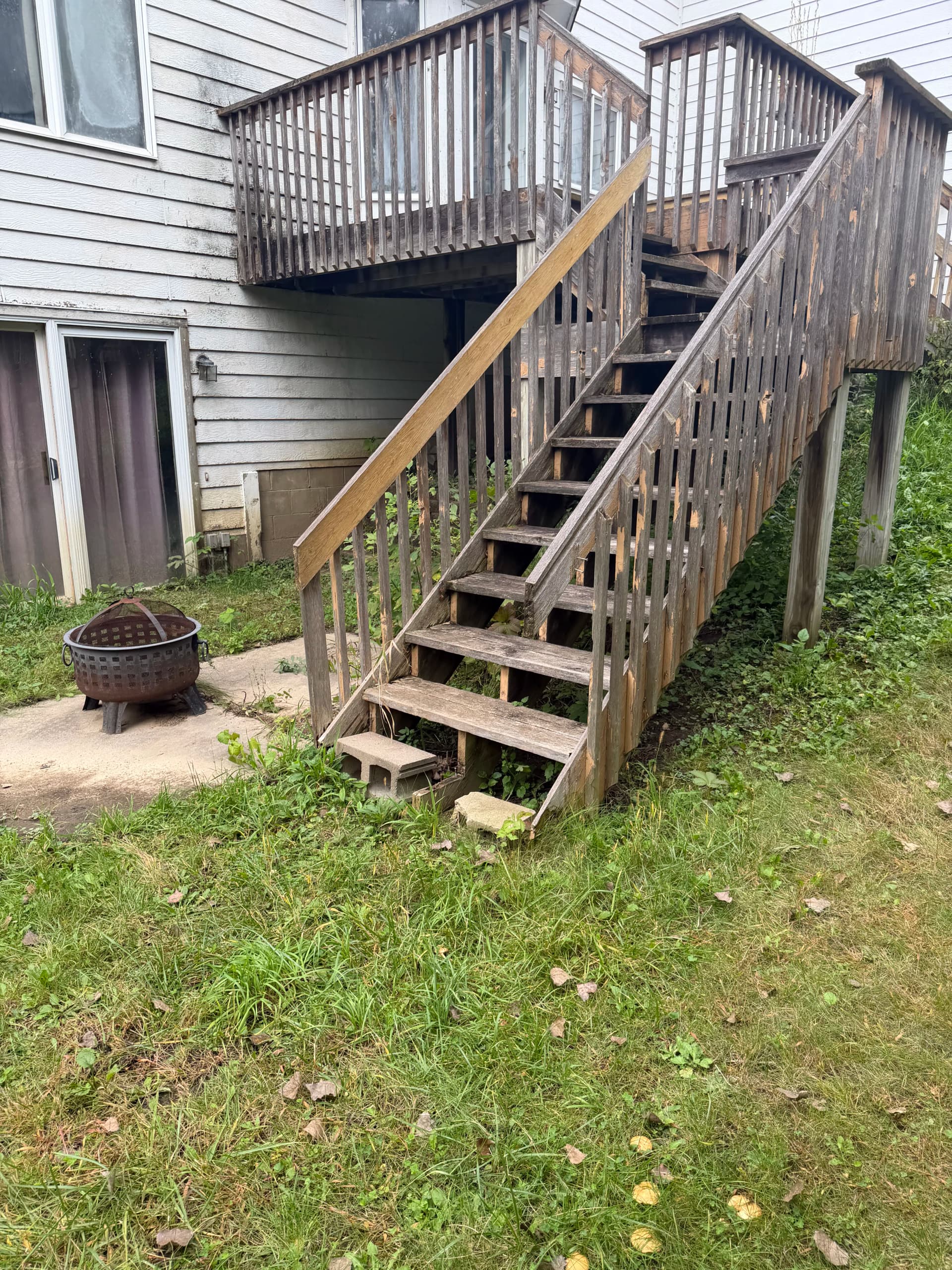 Deck Area Drainage Fix and Rock Landscaping Done Right image