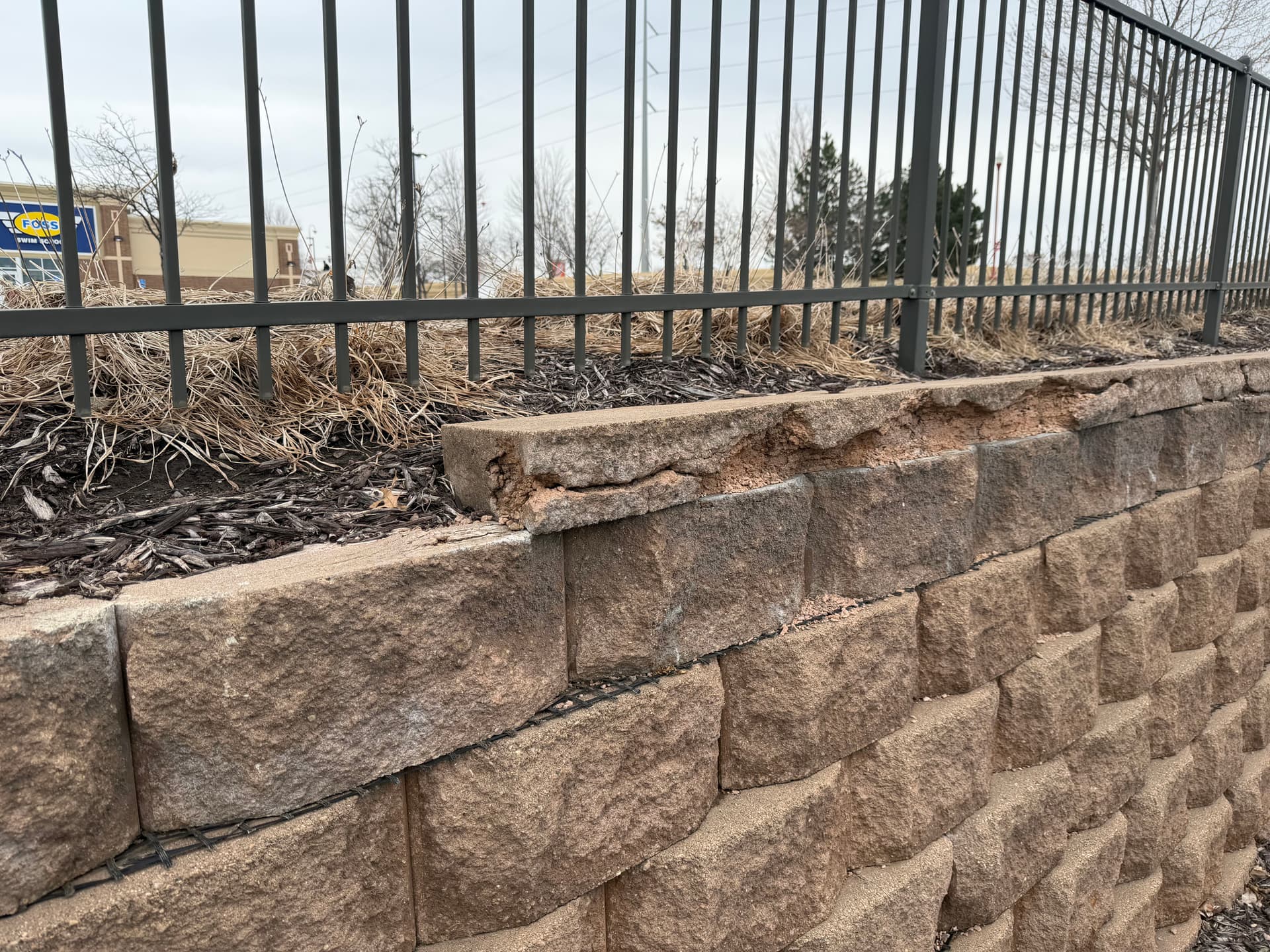 Gallery photos for Crumbling Retaining Wall Rebuilt Solid From the Ground Up: Image #5