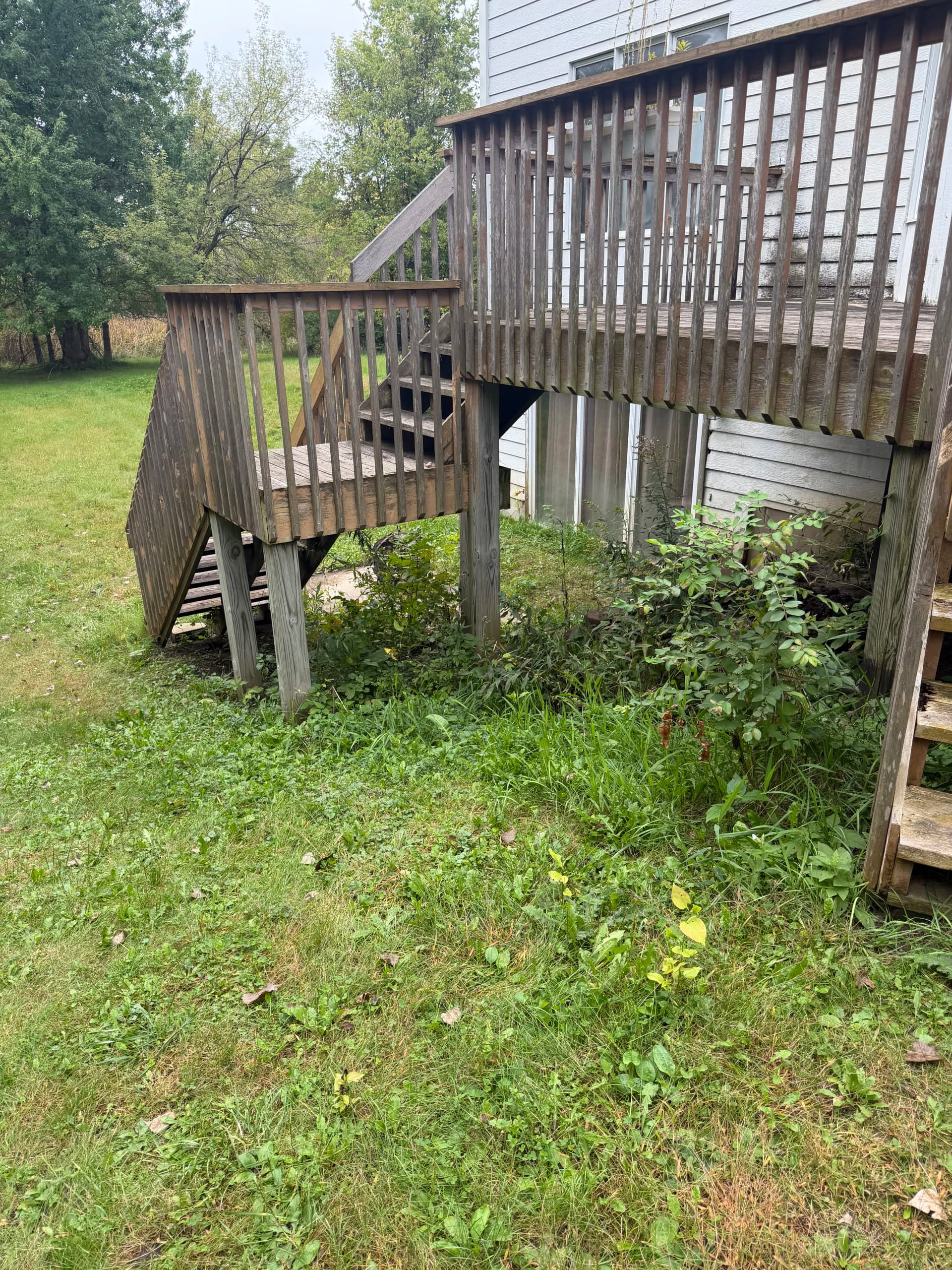 Gallery photos for Deck Area Drainage Fix and Rock Landscaping Done Right: Image #1