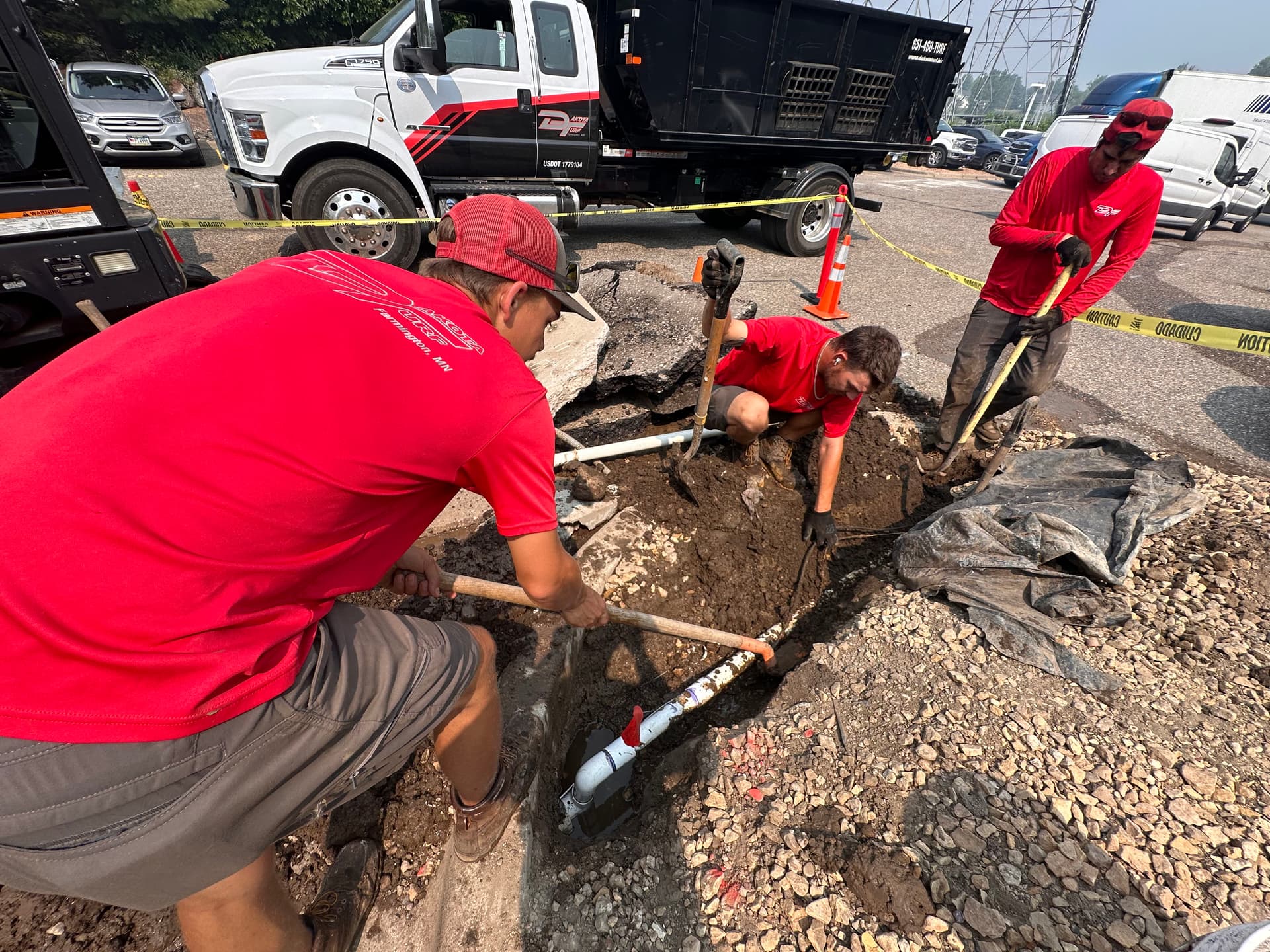 Gallery photos for Irrigation Main Line Repair That Stopped a Runaway Water Bill: Image #3